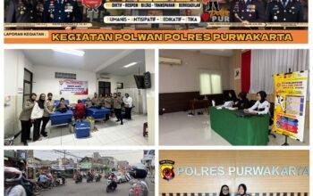 “Polwan Polres Purwakarta Gelar Berbagai Kegiatan Dalam Rangka Hari Jadi Polwan RI ke-77”
