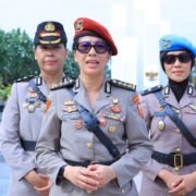 Polwan Mabes Polri Gelar Ziarah dan Tabur Bunga di TMP Kalibata Peringati Hari Jadi ke-77