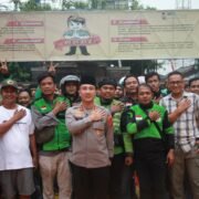 Kapolres Purwakarta Hadiri Doa Bersama Bareng Ojol Untuk Almarhum Affan Kurniawan