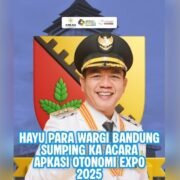 Dibuka Presiden Prabowo, Bupati Bandung Ajak Masyarakat Saksikan Apkasi Otonomi Expo