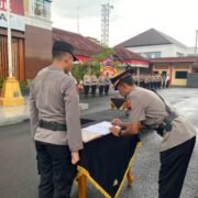 Kapolres Blora Pimpin Sertijab Lima Pejabat, Rotasi Guna Penyegaran Organisasi