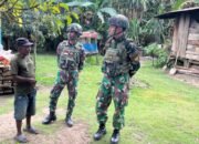 Mengabdi Dengan Hati, Satgas Yonif 521/DY Wujudkan Semangat Kemerdekaan Lewat Berbagi