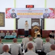 Teladani Akhlak Rasulullah, SPN Polda Jatim Gelar Peringatan Maulid Nabi