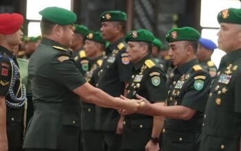 Kasad Pimpin Serah Terima Jabatan Pangdam Iskandar Muda di Mabesad