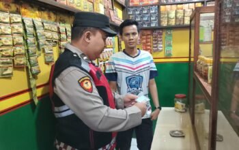 Cegah Aksi Kriminal, Polsek Cibatu Gencar Lakukan Patroli KRYD