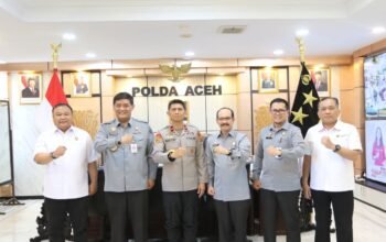 Kapolda Terima Audiensi Kakanwil Kemenkum Aceh, Bahas Sinergi Penegakan Hukum