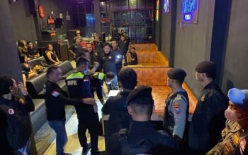 Cegah Kerawanan, Polres Kediri Intensifkan Sidak Tempat Hiburan Malam