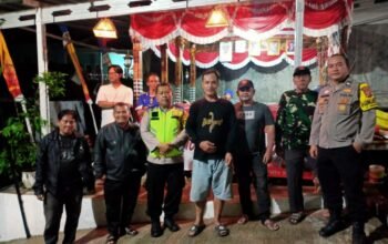 Sinergitas TNI-Polri, Polsek Purwakarta Kota Lakukan Sambang Pos Ronda Untuk Wujudkan Kamtibmas Yang Kondusif