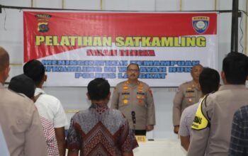 Kapolres Langkat Buka Pelatihan Peningkatan Kemampuan Satkamling