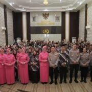 Kapolres dan Ibu Ketua Bhayangkari Cabang Kediri Kota Hadiri HUT Dian Kemala ke 26 di Polres Kediri Kota