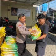 Gerakan Pangan Murah Polsek Kandangan Disambut Antusias Masyarakat