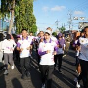 Jaga Kondusivitas Color Run 7K, Kapolres Kediri Kota Pimpin Pengamanan dan Beri Dukungan Penuh