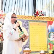 Bupati Nanda Indira Hadiri Pengajian Akbar Peringatan Maulid Nabi Muhammad SAW dan Haul Masyayeikh di Desa Gerning