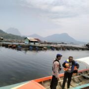Patroli Perairan oleh Satpolairud Polres Purwakarta Dukung Swasembada Pangan dan Keselamatan di Perairan