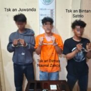 Polres Langkat Tanpa Henti Terus Buru Pelaku Narkoba, Tiga Orang di Amankan