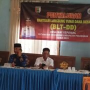 Pemerintahan Desa Way Kepayang Salurkan BLT DD, Tahun 2025 dan Rembuk Stunting.