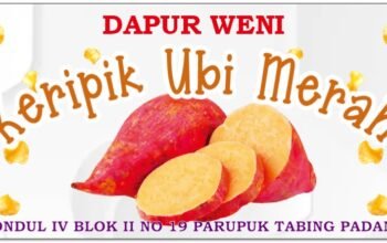 Kripik Ubi Merah Weni Hadir Dengan Rasa Balado dan Original, Oleh-Oleh Khas Padang Dari Dapur Weni