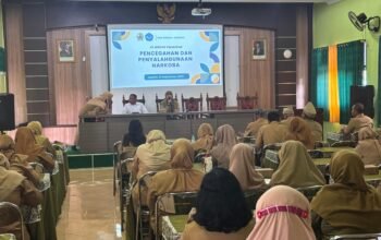 Satresnarkoba Polres Jepara Sosialisasikan P4GN di SMAN1Bangsri