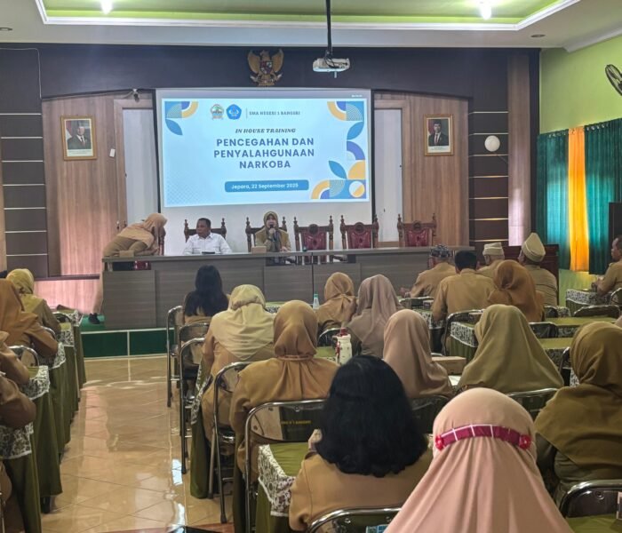 Satresnarkoba Polres Jepara Sosialisasikan P4GN di SMAN1Bangsri