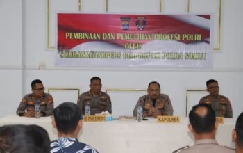 Polres Langkat Lakukan Pembinaan Pemulihan Profesi Polri