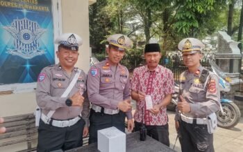 Polres Purwakarta Lakukan Ramp Check dan Tes Kadar Alkohol Untuk Antisipasi Kecelakaan