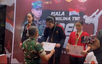 Polwan Polresta Sidoarjo Raih Juara I Kejuaraan Karate Piala Panglima TNI 2025