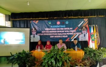 SMPN 2 Mojo Gelar Parenting, Wujudkan Kolaborasi Dengan Wali Murid