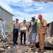 Polres Pasuruan Salurkan Bantuan untuk Korban Musibah Kebakaran di Rembang