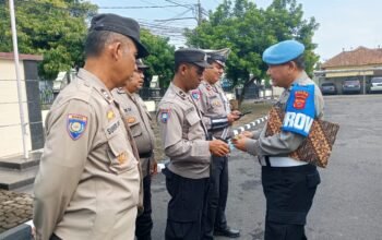 Polsek Purwakarta Kota Gelar Gaktibplin Untuk Meningkatkan Kedisiplinan Anggota