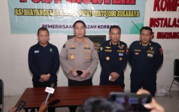 Polda Jatim Sampaikan Perkembangan Identifikasi Korban Robohnya Ponpes Al-Khoziny Sidoarjo
