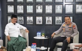 Jelang Kejuaraan Pencak Silat, Polres Kediri Gelar Audiensi dengan Pagar Nusa