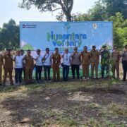 Wakili Kapolres Purwakarta, AKP Ali Murtadho Ikutin Penanaman Pohon Dan Pelepasan Burung Di PT. PLN Nusantara Power UP Cirata Area