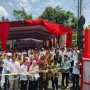 Wakili Kapolres Purwakarta, Kompol Acep Hasbulloh Hadiri Lauching Koperasi Merah Putih Di Desa Cibeber