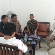 Merawat Sinergitas TNI-Polri, Sambang Babinsa dan Bhabinkamtibmas Polsek Plered Lakukan Sambang Bersama