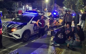 Polres Kediri Gelar KRYD, Fokus Tekan Balap Liar dan Kejahatan Jalanan