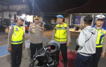 KRYD yang Digelar Polres Kediri Kota Dilakukan Secara Humanis