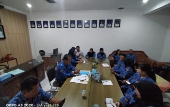 Agus Suhariyanto Camat Kota Kota Kediri Yang Baru Di Lantik Langsung Melakukan Rapat Koordinasi Di Jajarannya Oktober Tahun 2025