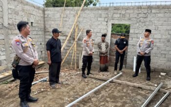 Polri Peduli : Polres Kediri Salurkan Bantuan untuk Pembangunan Masjid