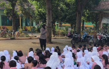 Polsek Beji Gelar Penyuluhan Antibullying dan Keselamatan Berlalu Lintas di SDN Sidowayah 1