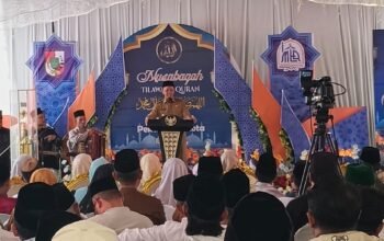 H. Agung Nugroho SE M.M. Wali Kota Pekan Baru Resmi Membuka MTQ Tingkat Kecamatan Kota Pekan Baru