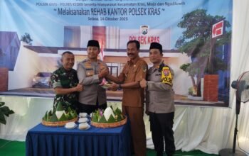 Renovasi Mako Polsek Kras Dimulai, Dorong Pelayanan Polri yang Lebih Optimal