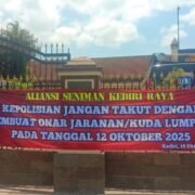 Aliansi Seniman Kediri Raya Gelar Aksi Damai