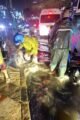 Hujan Deras Sebabkan Genangan di Margonda, Polisi Sigap Atasi Kemacetan dan Bantu Pengendara