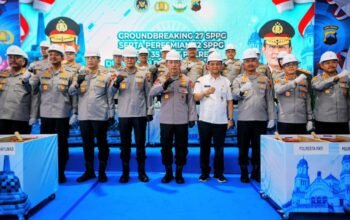 Kapolri Resmikan 32 SPPG dan Groundbreaking 27 SPPG Polri di Jateng, Terus Dukung Program MBG