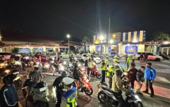 Polres Kediri Kota Gelar KRYD, Penggunaan Knalpot Brong Mulai Menurun