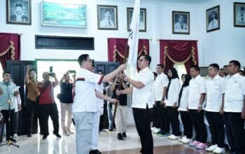 Semangat Baru di Dunia Bola Voli AKBP Raden Erik Bangun Prakasa Resmi Pimpin PBVSI Kabupaten Magetan