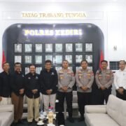 Kapolres Kediri Sambut Hangat Silaturahmi Pengurus BAMAG Kabupaten Kediri