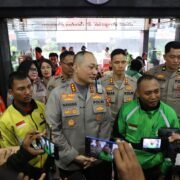 Sinergi Polresta Malang Kota Bersama Ojol Komitmen Jaga Kamtibmas