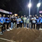 Tim Bola Voli Putri Kelurahan Jamsaren Juara Turnamen Bola Voli Cup PKK Kecamatan Pesantren