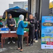 Polres Kediri Gelar Gerakan Pangan Murah Untuk Bantu Masyarakat Hadapi Kenaikan Harga Bahan Pokok